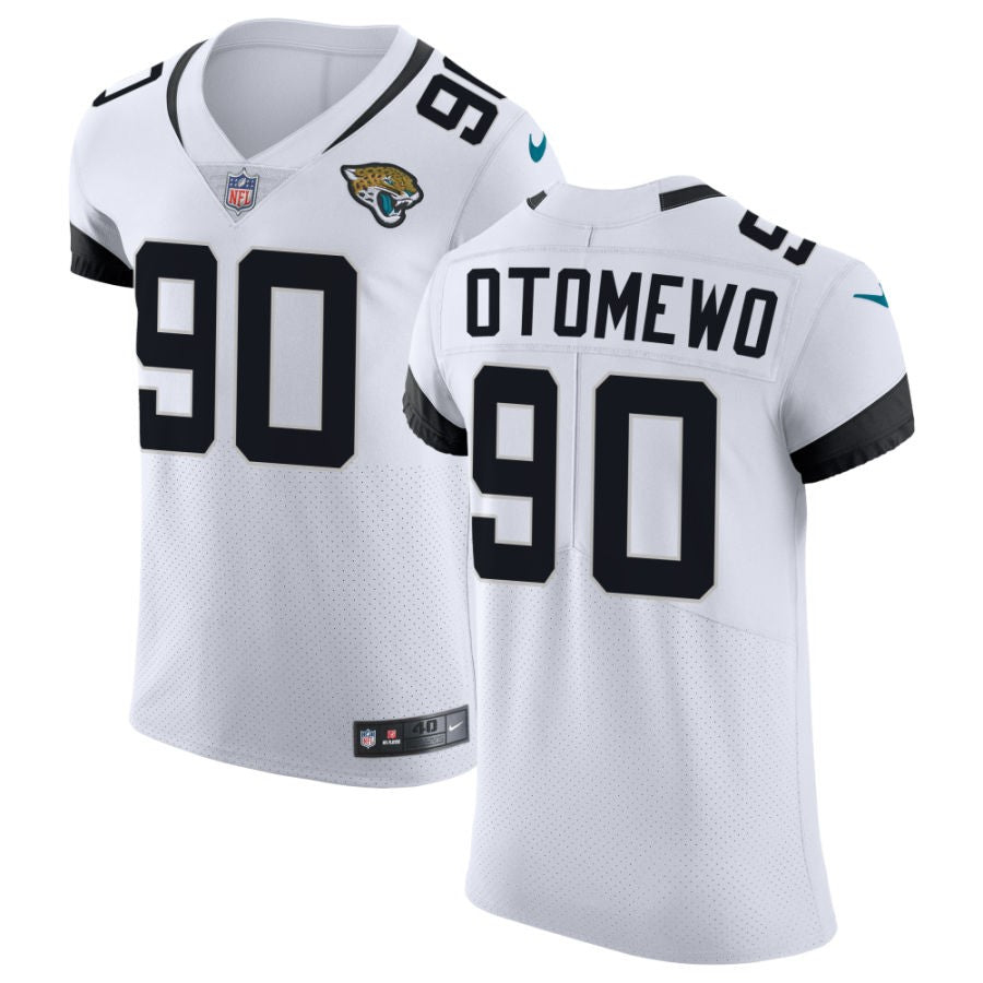 Esezi Otomewo Men's Nike White Jacksonville Jaguars Vapor Untouchable Elite Custom Jersey