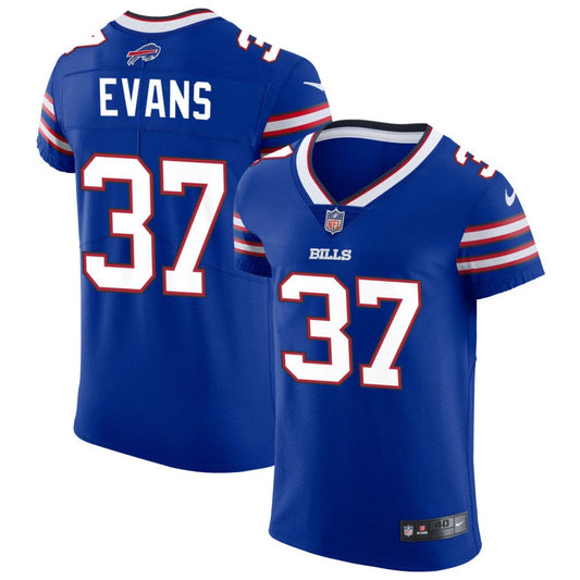 Darrynton Evans Men's Nike Royal Buffalo Bills Vapor Elite Custom Jersey