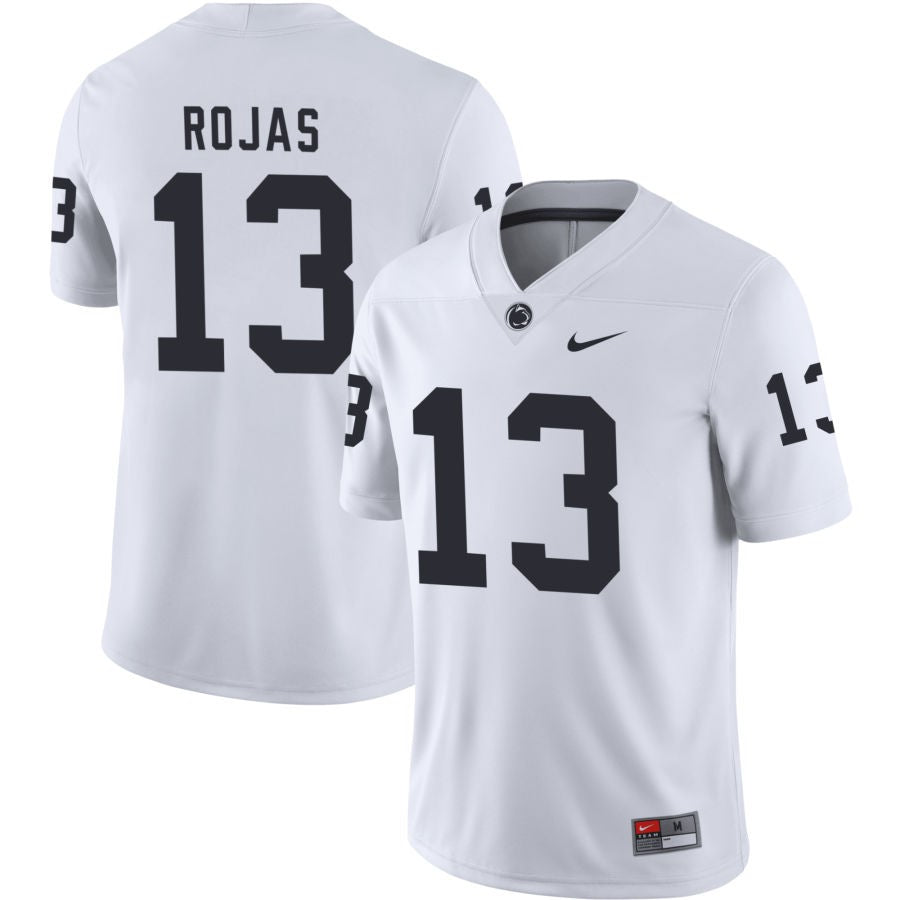 Tony Rojas Men's Nike White Penn State Nittany Lions Pick-A-Player NIL Replica Football Jersey