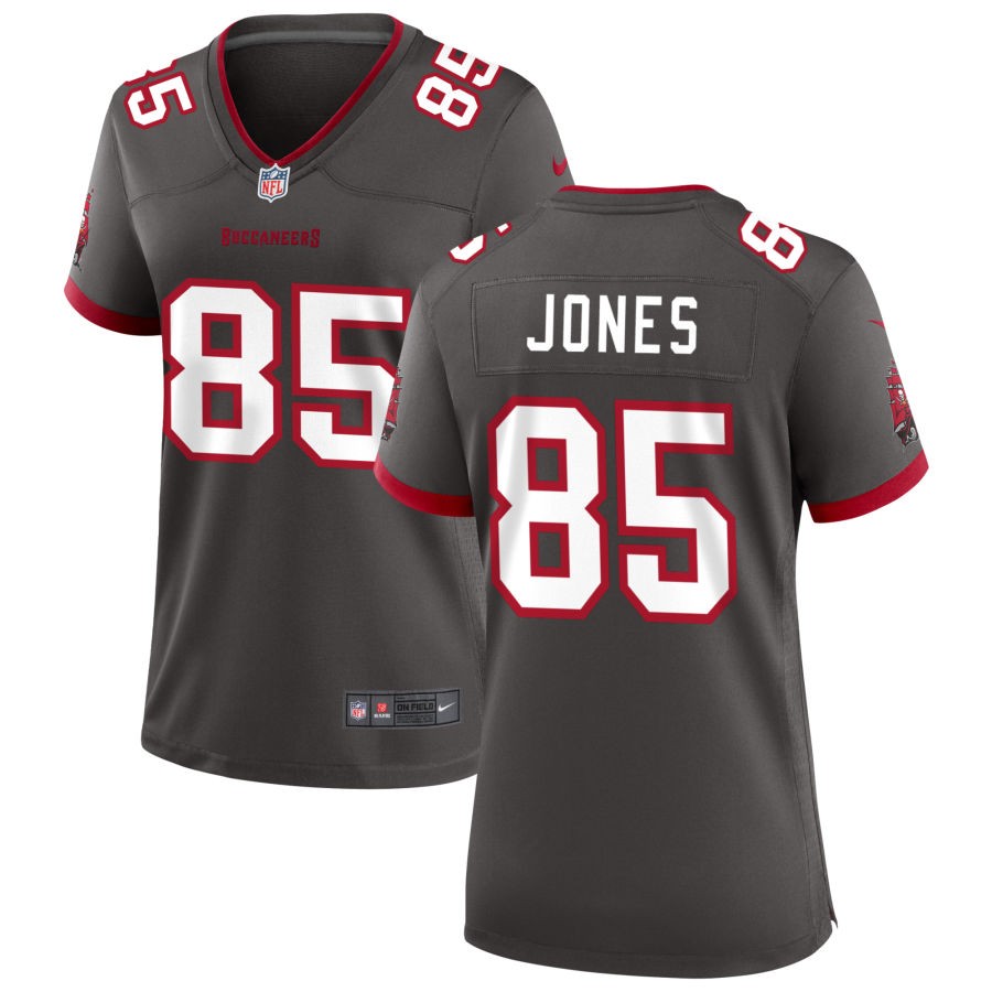 Latreal Jones Women's Nike Pewter Tampa Bay Buccaneers Alternate Custom Game Jersey