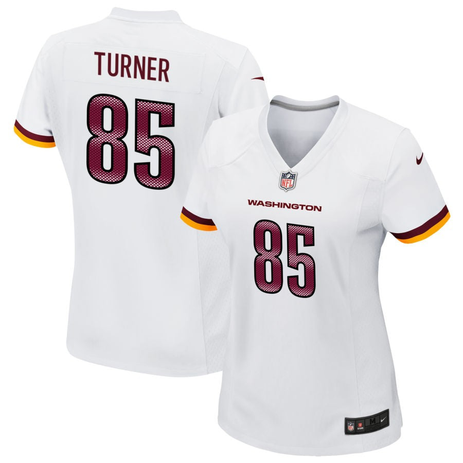 Cole Turner Women's Nike White Washington Commanders Game Custom Player Jersey