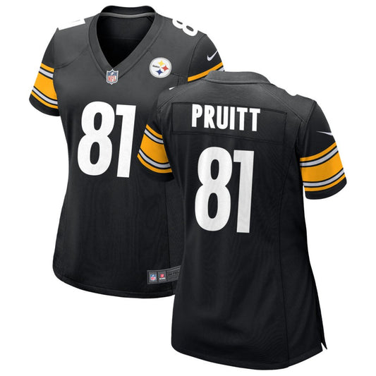 MyCole Pruitt Women's Nike Black Pittsburgh Steelers Custom Game Jersey