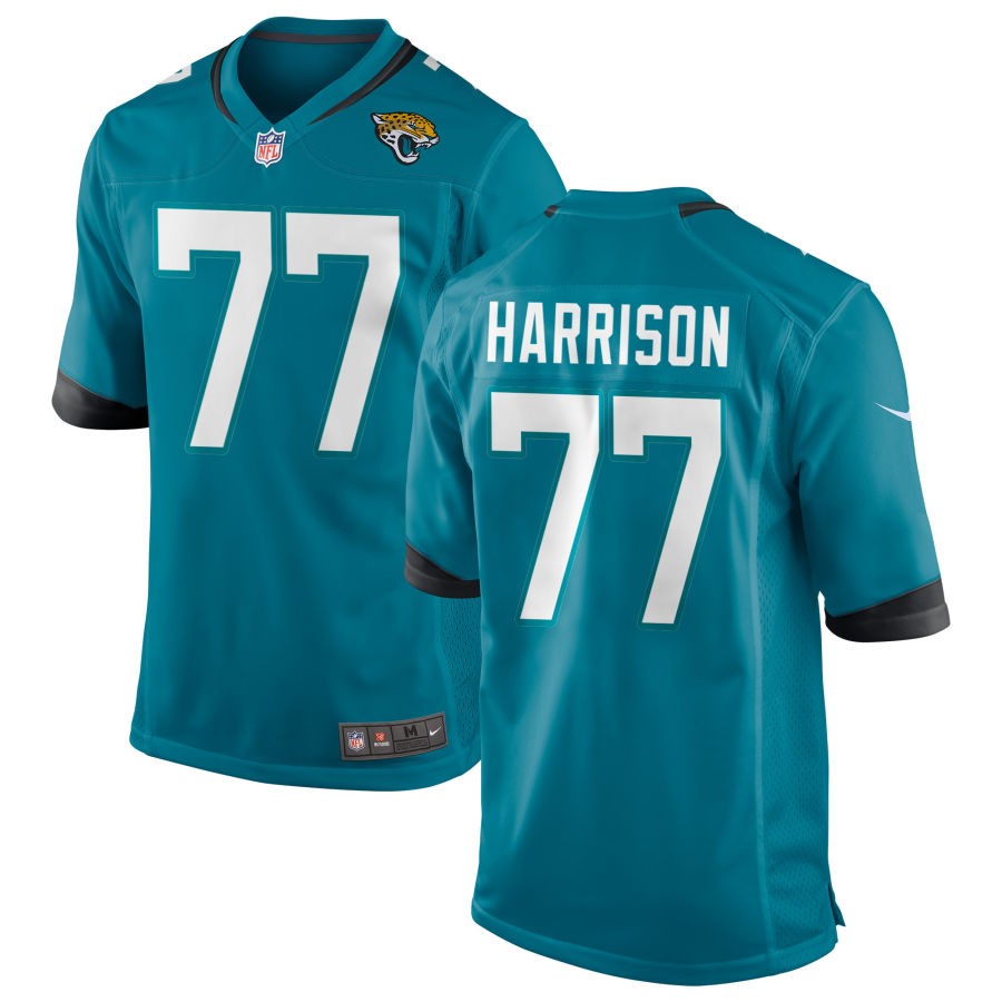 Anton Harrison Youth Nike Teal Jacksonville Jaguars Custom Game Jersey