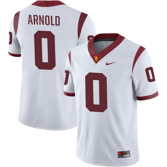 Akili Arnold Men's Nike White USC Trojans Pick-A-Player NIL Football Replica Jersey