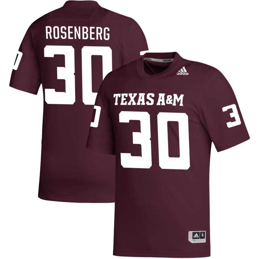 JR Rosenberg Men's adidas Maroon Texas A&M Aggies Pick-A-Player NIL Replica Football Jersey