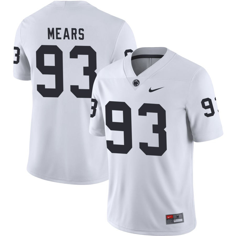 Bobby Mears Men's Nike White Penn State Nittany Lions Pick-A-Player NIL Replica Football Jersey