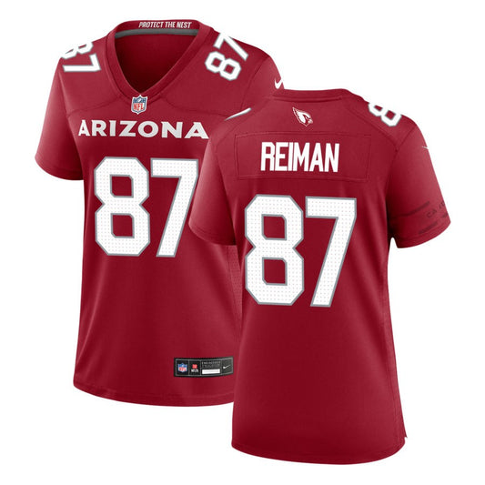 Tip Reiman Women's Nike Cardinal Arizona Cardinals Custom Game Jersey