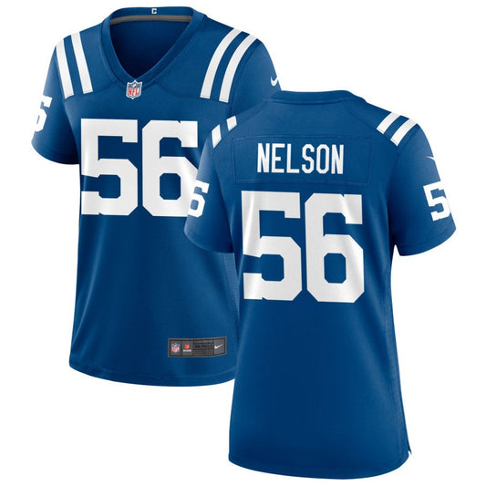 Quenton Nelson Women's Nike Indianapolis Colts Royal Custom Game Jersey