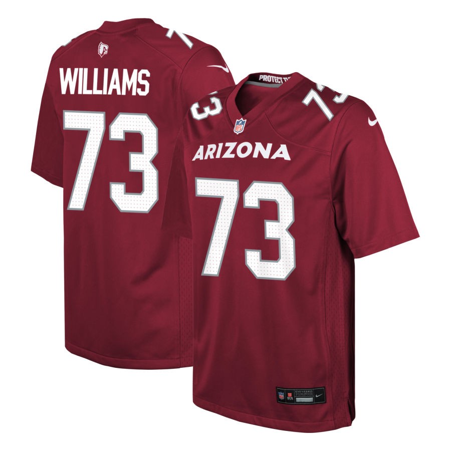 Jonah Williams Youth Nike  Cardinal Arizona Cardinals Custom Game Jersey