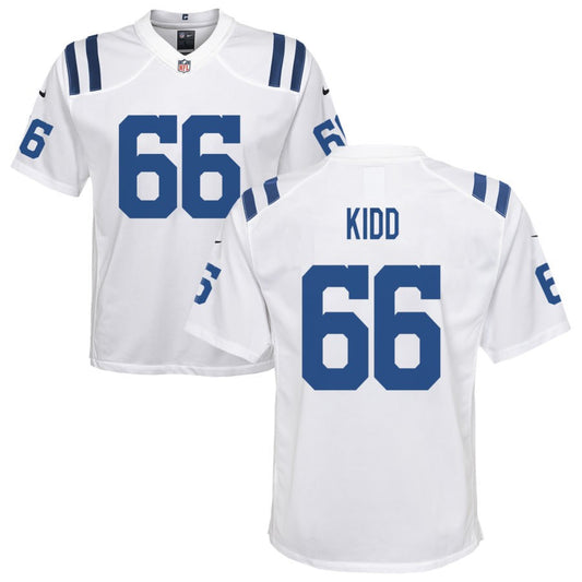 Lewis Kidd Youth Nike Indianapolis Colts White Custom Game Jersey