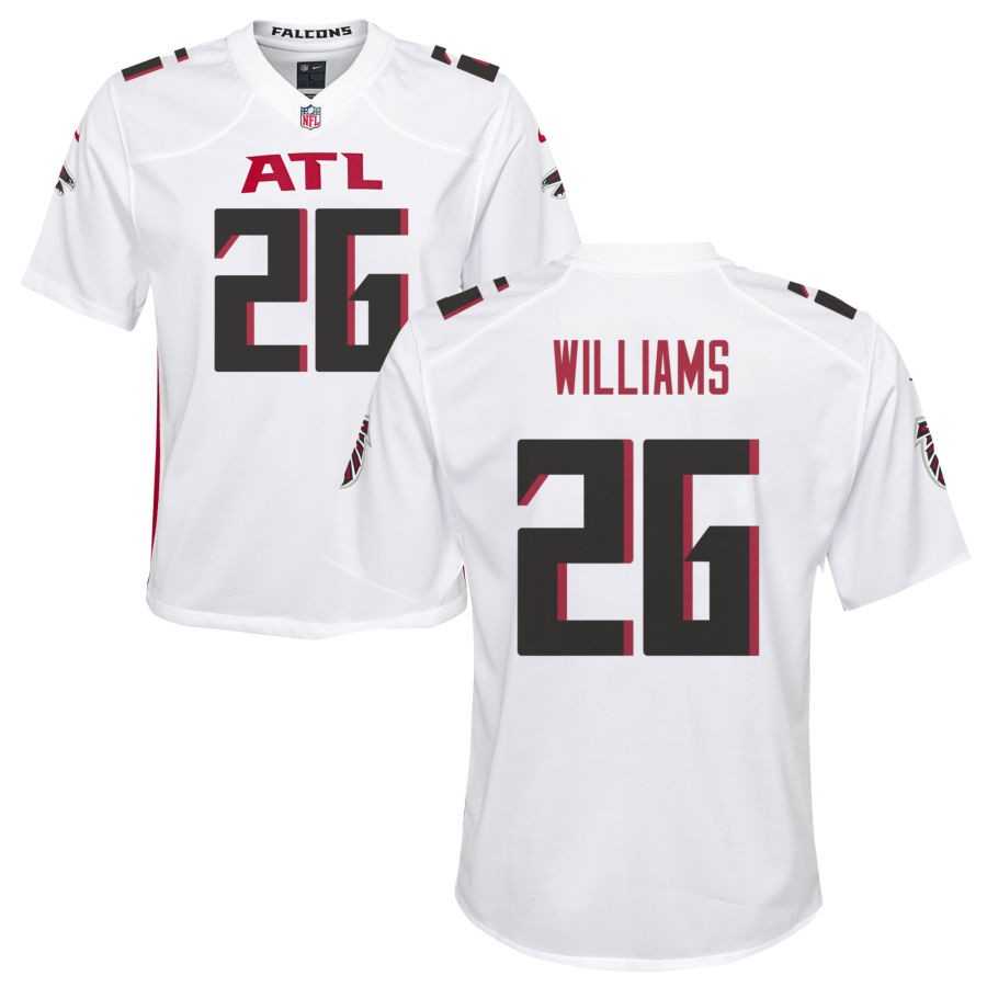 Avery Williams Youth Nike Atlanta Falcons White Custom Game Jersey