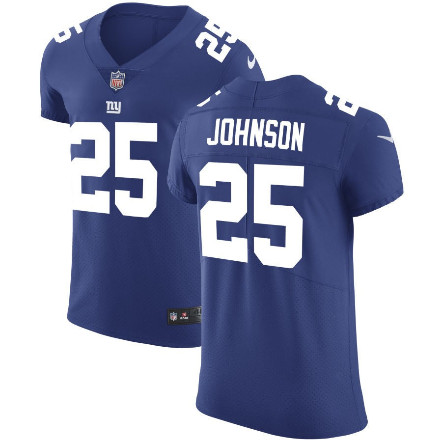 Alex Johnson Men's Nike Royal New York Giants Vapor Untouchable Custom Elite Jersey