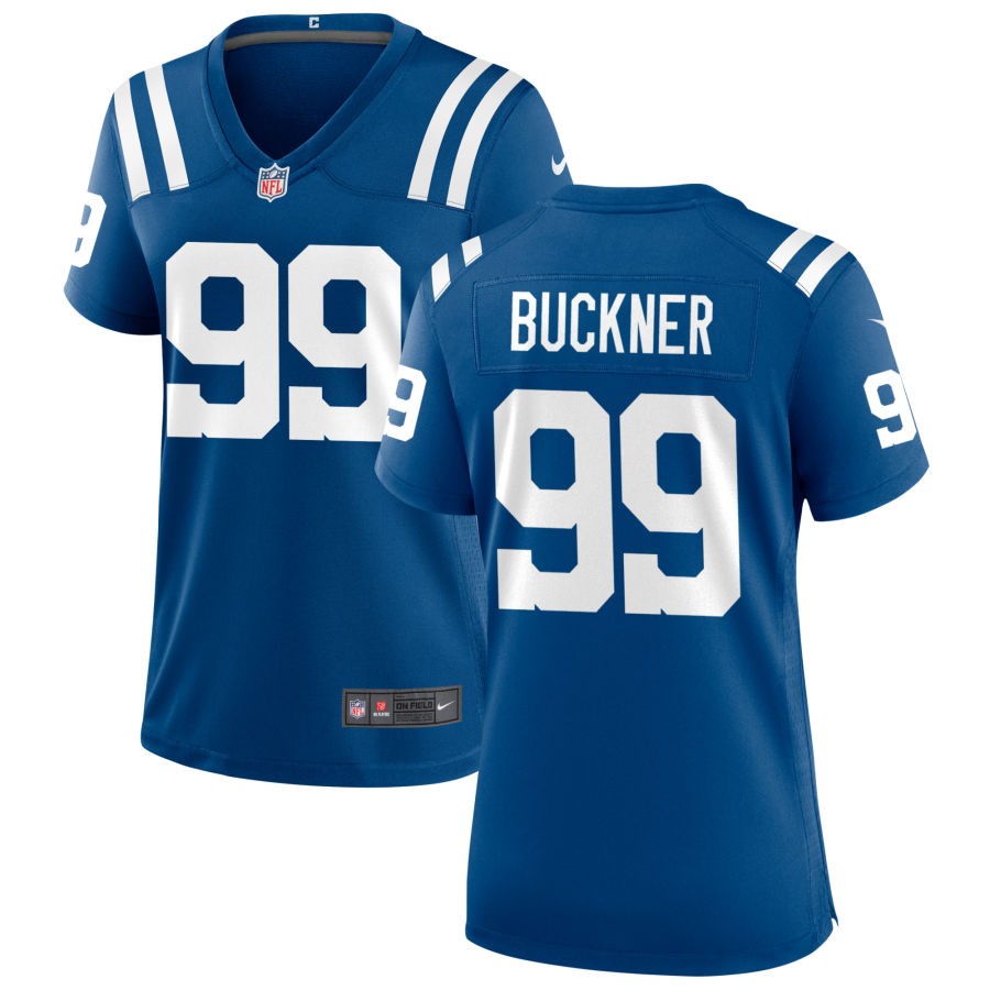 DeForest Buckner Women's Nike Indianapolis Colts Royal Custom Game Jersey