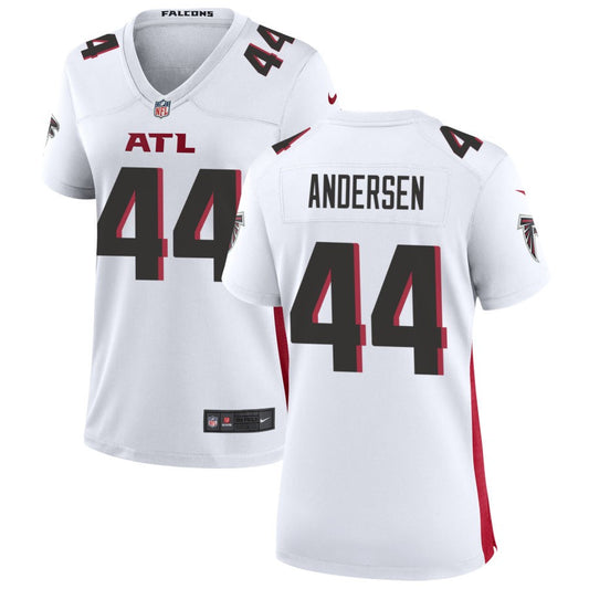 Troy Andersen Women's Nike Atlanta Falcons White Custom Game Jersey