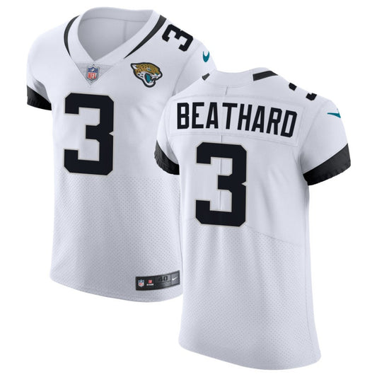 C.J. Beathard Men's Nike White Jacksonville Jaguars Vapor Untouchable Elite Custom Jersey