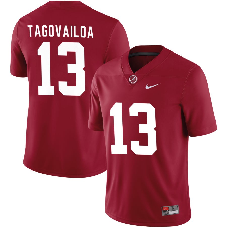 Tua Tagovailoa Men's Nike Crimson Alabama Crimson Tide NFL Alumni Pick-A-Player Game Jersey