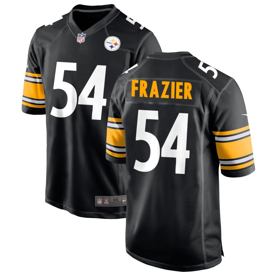 Zach Frazier Men's Nike Black Pittsburgh Steelers Custom Game Jersey