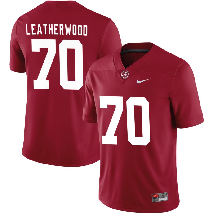 Alex Leatherwood Men's Nike Crimson Alabama Crimson Tide NFL Alumni Pick-A-Player Game Jersey