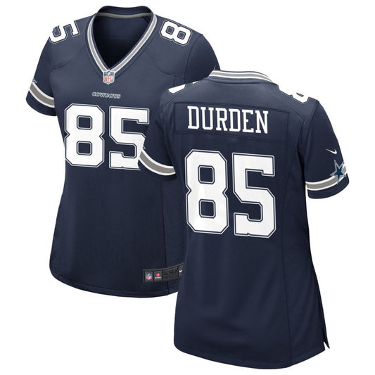 David Durden Women's Nike Navy Dallas Cowboys Custom Game Jersey