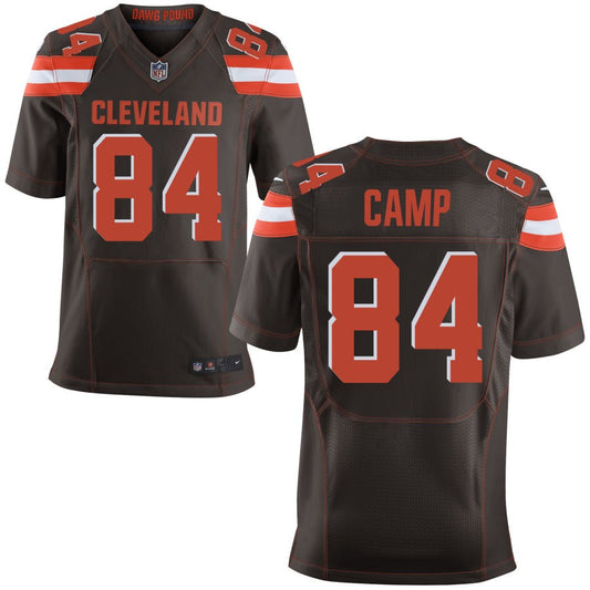 Jalen Camp Men's Nike Brown Cleveland Browns Elite Custom Jersey