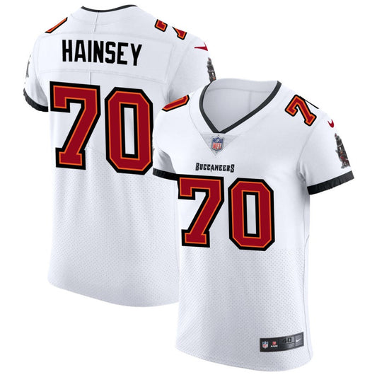 Robert Hainsey Men's Nike White Tampa Bay Buccaneers Vapor Elite Custom Jersey