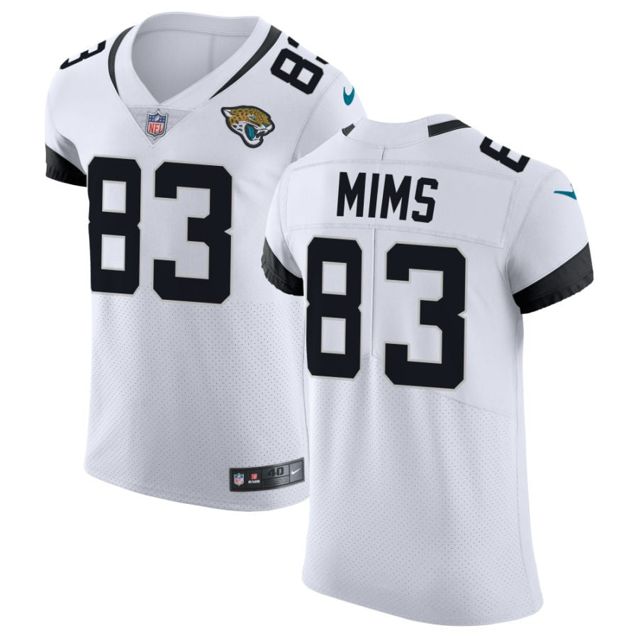 Denzel Mims Men's Nike White Jacksonville Jaguars Vapor Untouchable Elite Custom Jersey