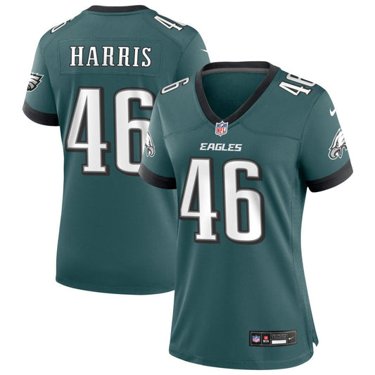 Jacob Harris Women's Nike Midnight Green Philadelphia Eagles Custom Game Jersey