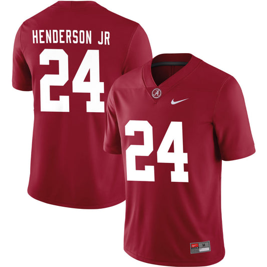 Emmanuel Henderson Jr Men's Nike Crimson Alabama Crimson Tide Pick-A-Player NIL Replica Football Jersey