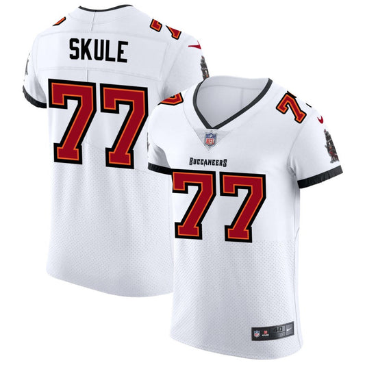 Justin Skule Men's Nike White Tampa Bay Buccaneers Vapor Elite Custom Jersey