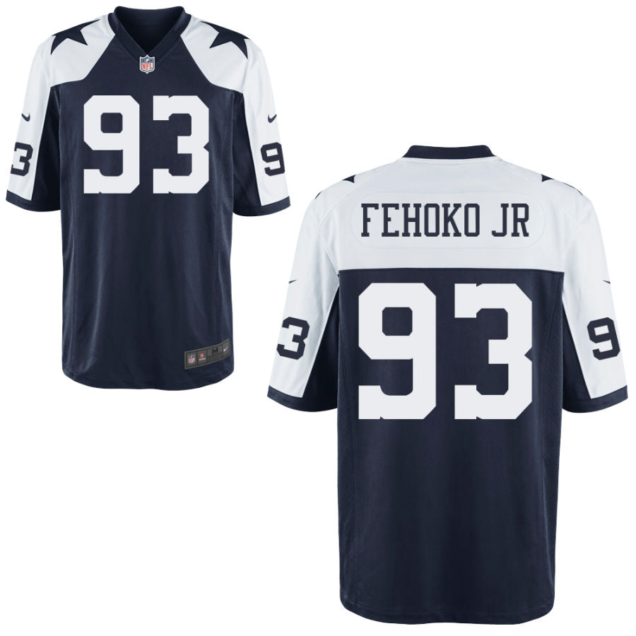 Viliami Fehoko Jr Nike Youth Dallas Cowboys Customized Alternate Game Jersey