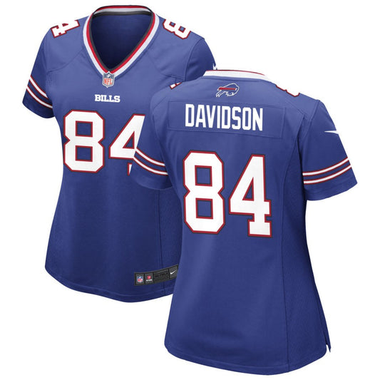 Zach Davidson Women's Nike Royal Buffalo Bills Custom Game Jersey