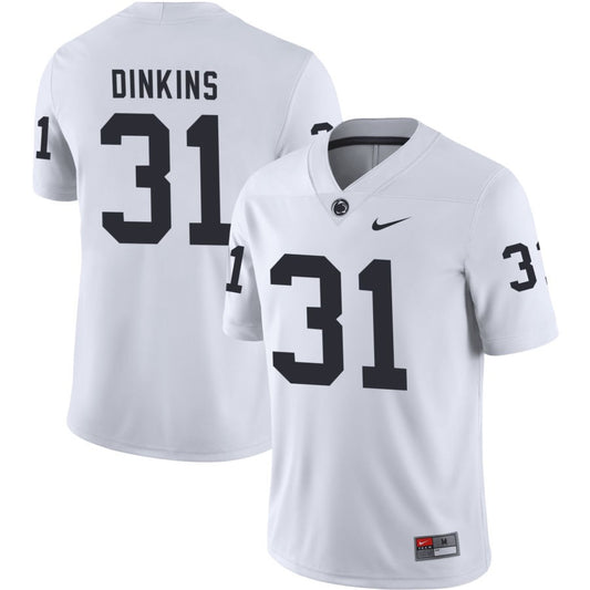 Kolin Dinkins Men's Nike White Penn State Nittany Lions Pick-A-Player NIL Replica Football Jersey