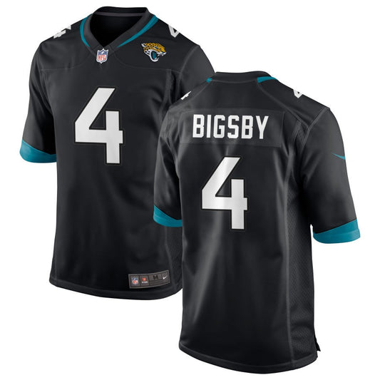 Tank Bigsby Men's Nike Black Jacksonville Jaguars Custom Game Jersey