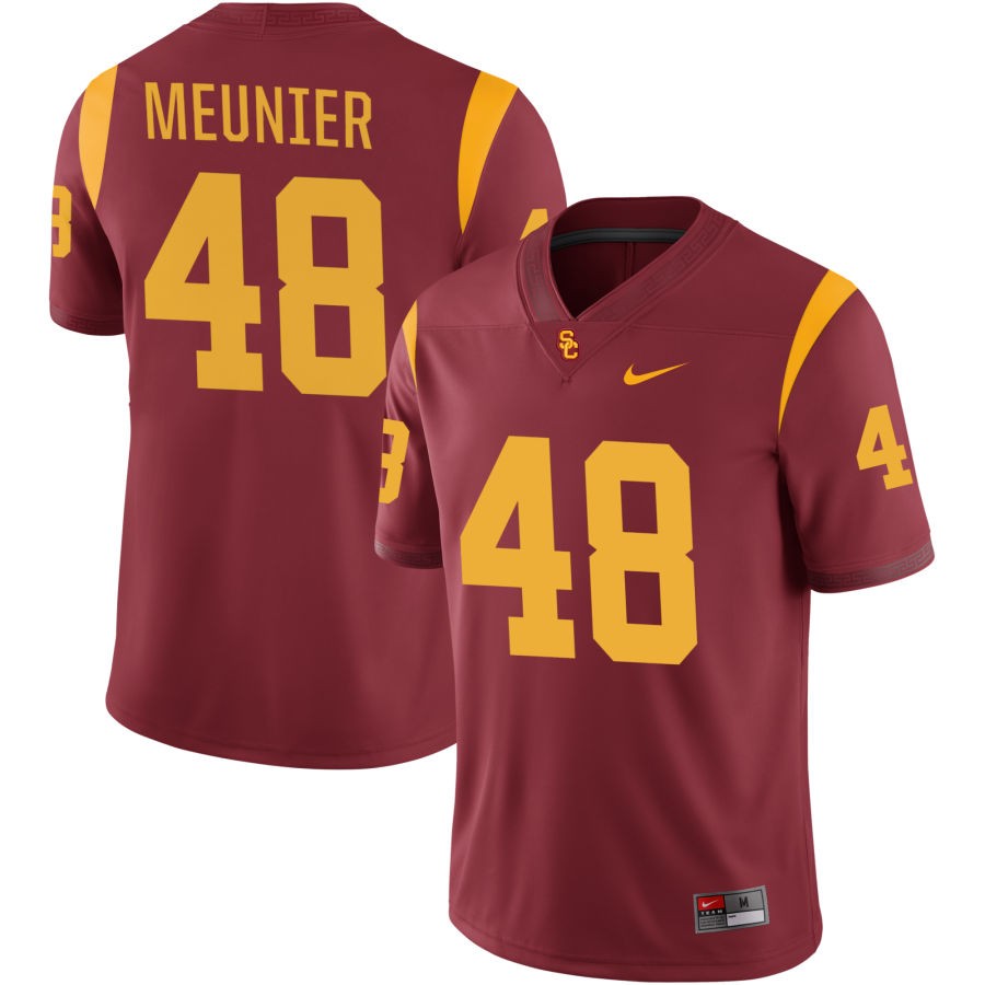 Daniel Meunier Men's Nike Crimson USC Trojans Pick-A-Player NIL Replica Football Jersey