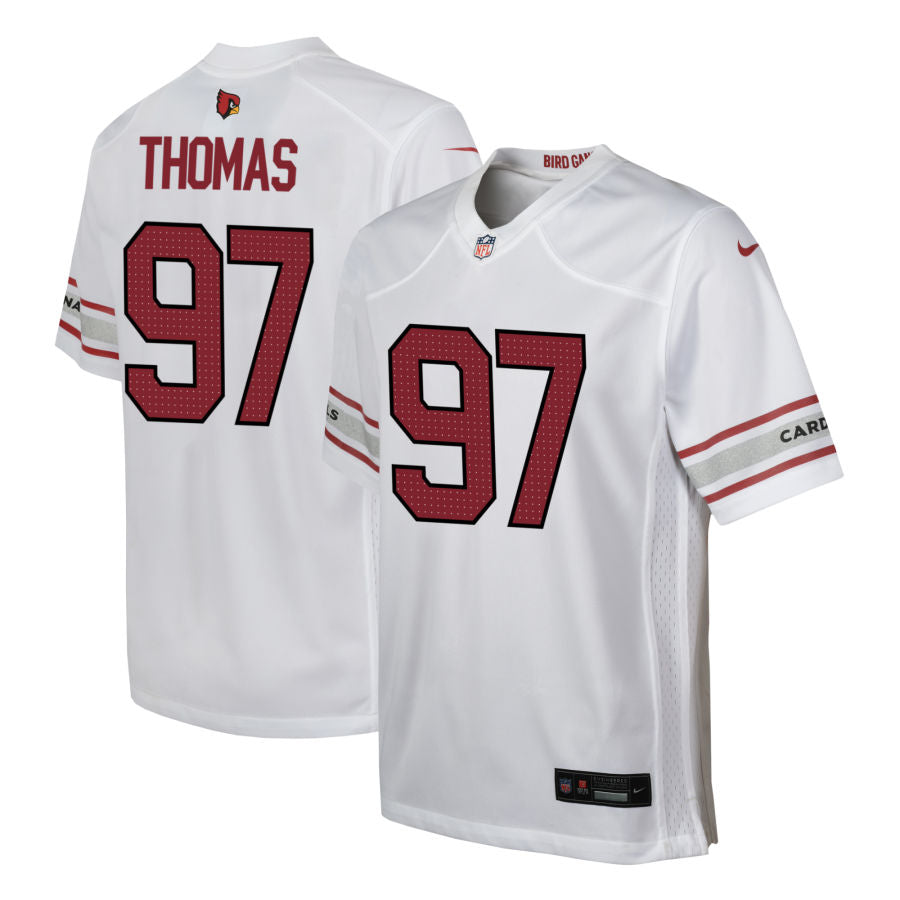 Cameron Thomas Youth Nike  White Arizona Cardinals Custom Game Jersey