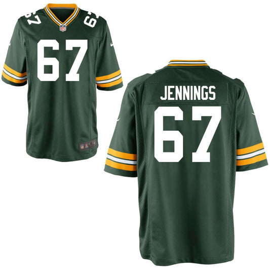 Donovan Jennings Youth Nike Green Green Bay Packers Custom Game Jersey