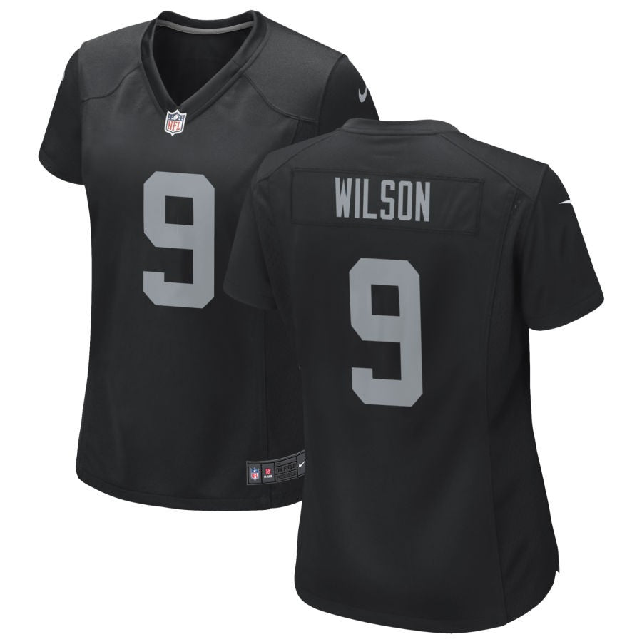 Tyree Wilson Women's Nike Black Las Vegas Raiders Custom Game Jersey