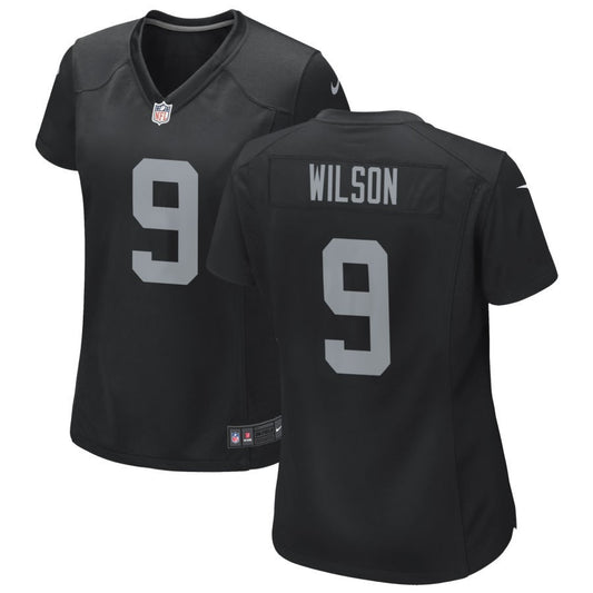 Tyree Wilson Women's Nike Black Las Vegas Raiders Custom Game Jersey