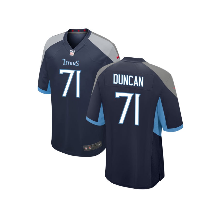 Jaelyn Duncan Youth Nike Tennessee Titans Navy Custom Game Jersey