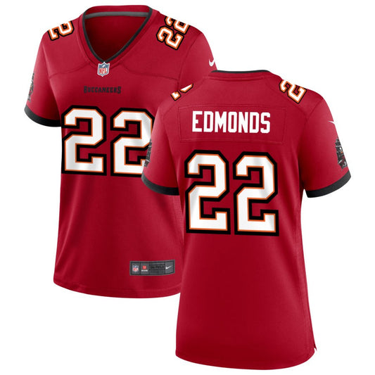 Chase Edmonds Women's Nike Tampa Bay Buccaneers Red Custom Game Jersey