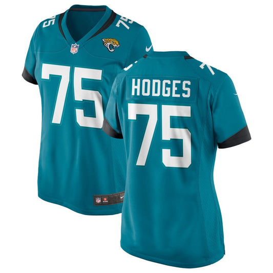 Cooper Hodges Women's Nike Teal Jacksonville Jaguars Alternate Custom Game Jersey