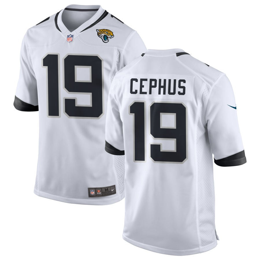 Joshua Cephus Men's Nike White Jacksonville Jaguars Custom Game Jersey