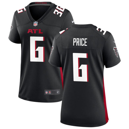 Jayden Price Women's Nike Atlanta Falcons Black Custom Game Jersey