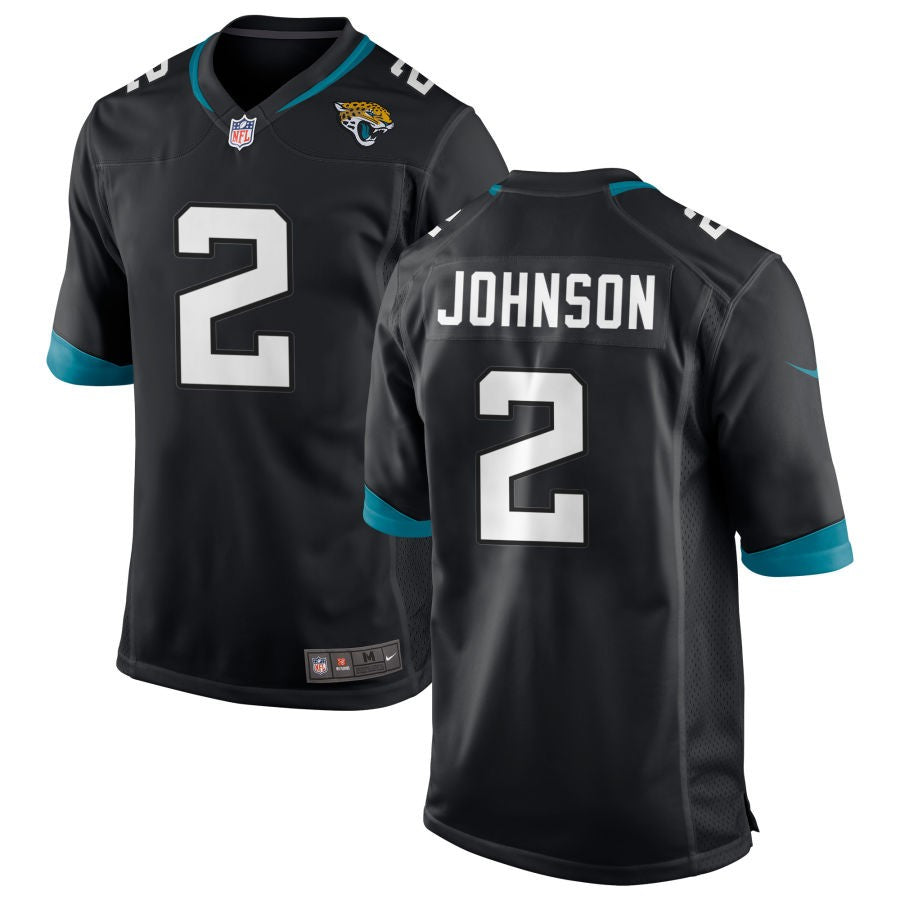 D'Ernest Johnson Men's Nike Black Jacksonville Jaguars Custom Game Jersey