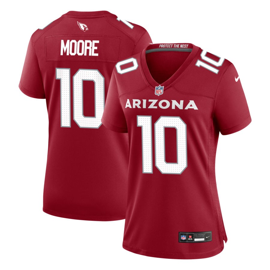 Chris Moore Women's Nike Cardinal Arizona Cardinals Custom Game Jersey