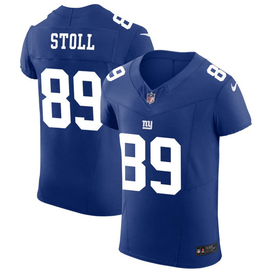 Jack Stoll Men's Nike Royal New York Giants Vapor F.U.S.E. Elite Custom Jersey