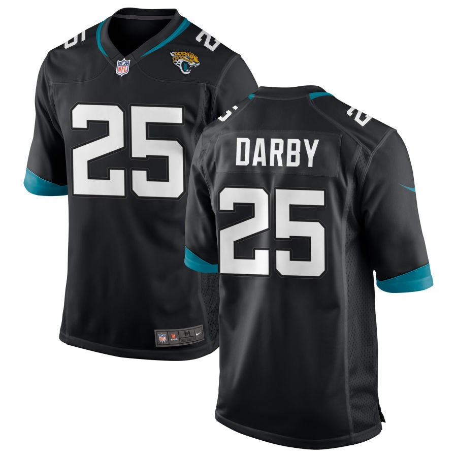 Ronald Darby Men's Nike Black Jacksonville Jaguars Custom Game Jersey