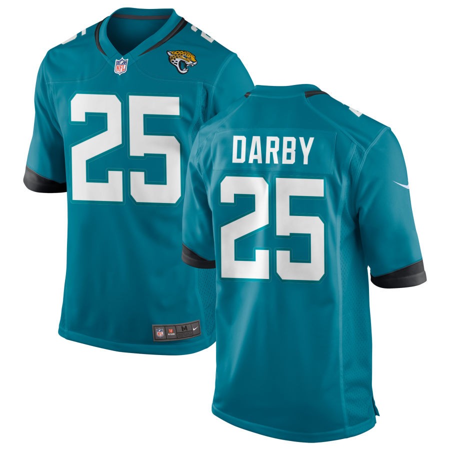 Ronald Darby Youth Nike Teal Jacksonville Jaguars Custom Game Jersey