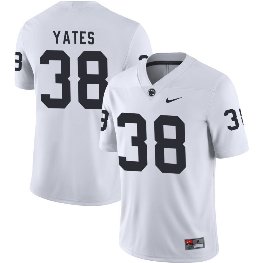 Winston Yates Men's Nike White Penn State Nittany Lions Pick-A-Player NIL Replica Football Jersey