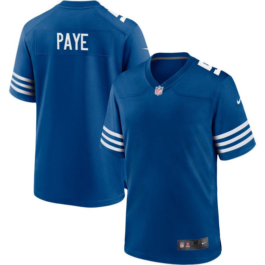 Kwity Paye Men's Nike Royal Indianapolis Colts Alternate Custom Jersey